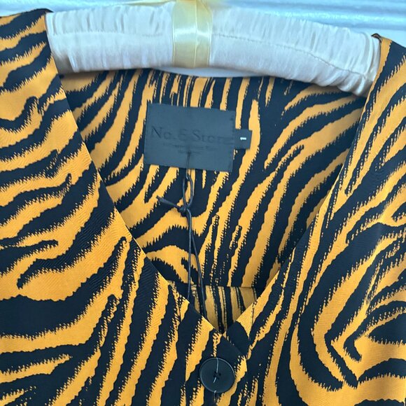 No. 6 Store Tiger Print Jumpsuit - Picture 6 of 6